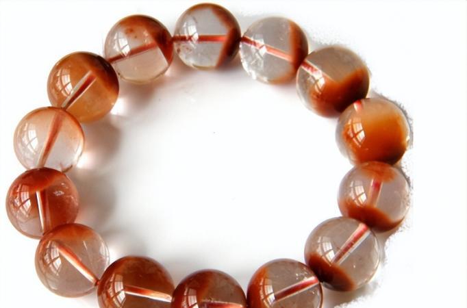 紅兔毛水晶飾品